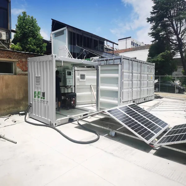 Mobile Collapsible Solar PV Container