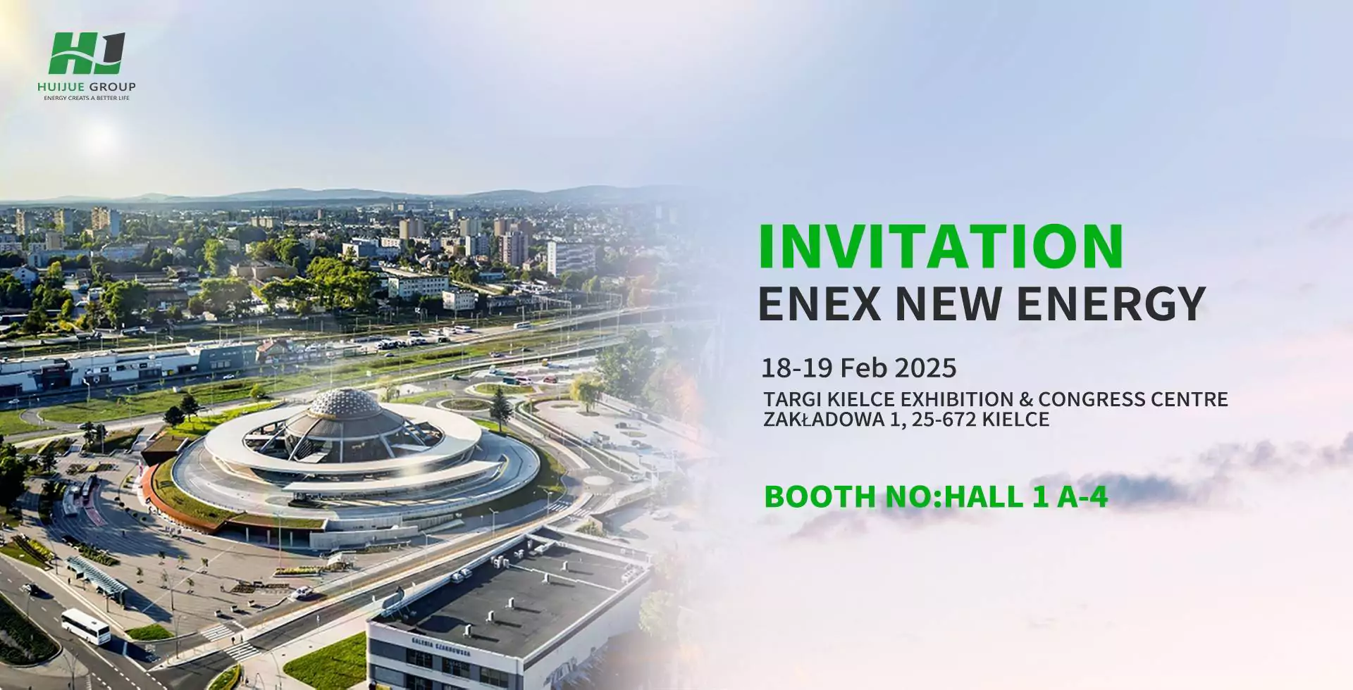 Huijue Group to Showcase at ENEX NEW ENERGY 2025 in Poland