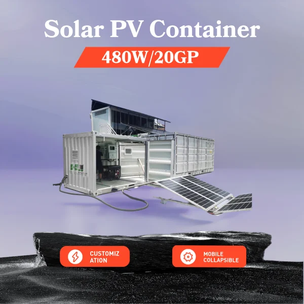 Huijue 480W Solar PV Container